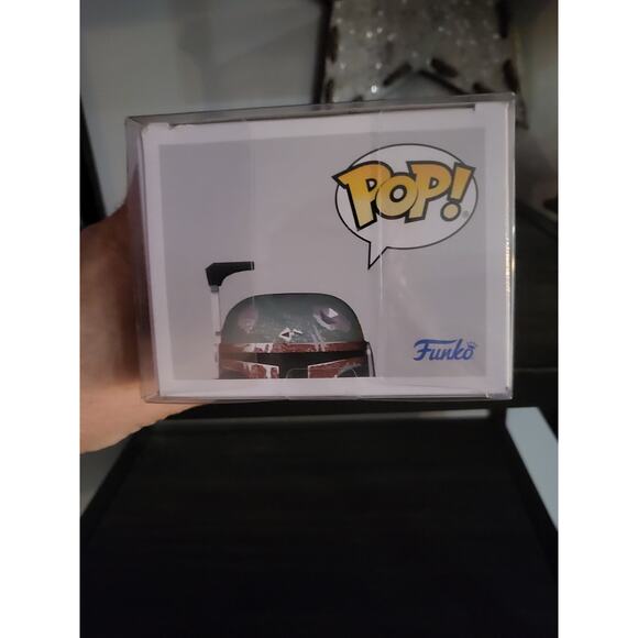 Funko Pop Star Wars Mandalorian #484 Cobb Vanth In Protective Case - Picture 5 of 6